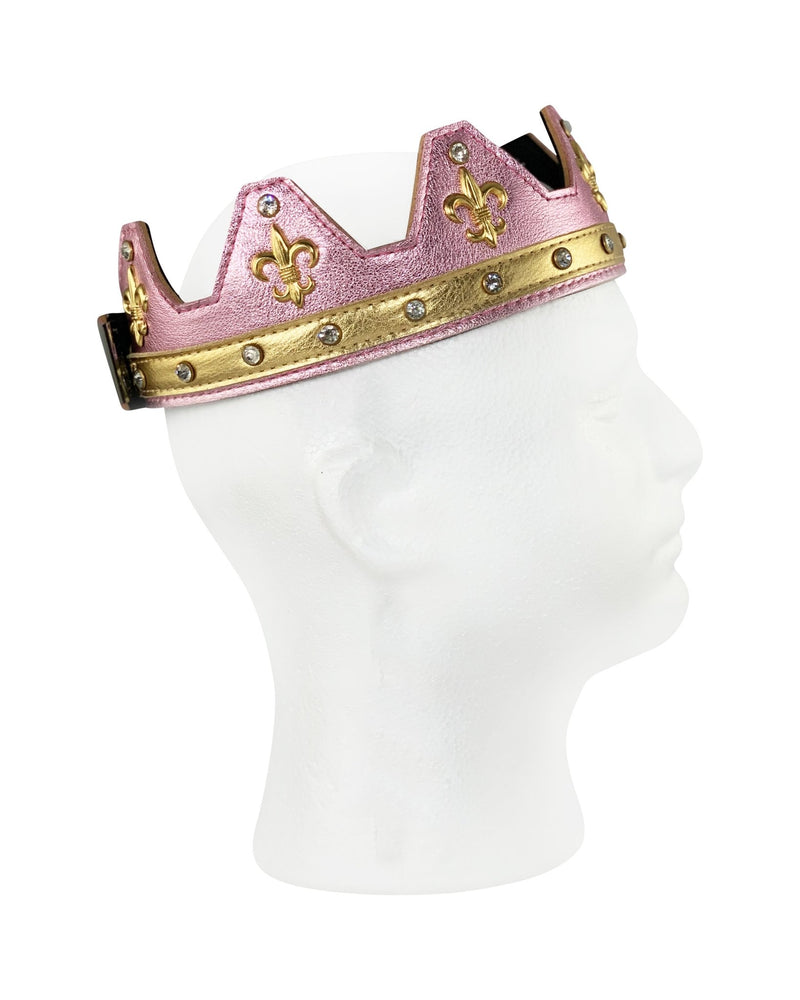Pink Leather Crown - Jimaye