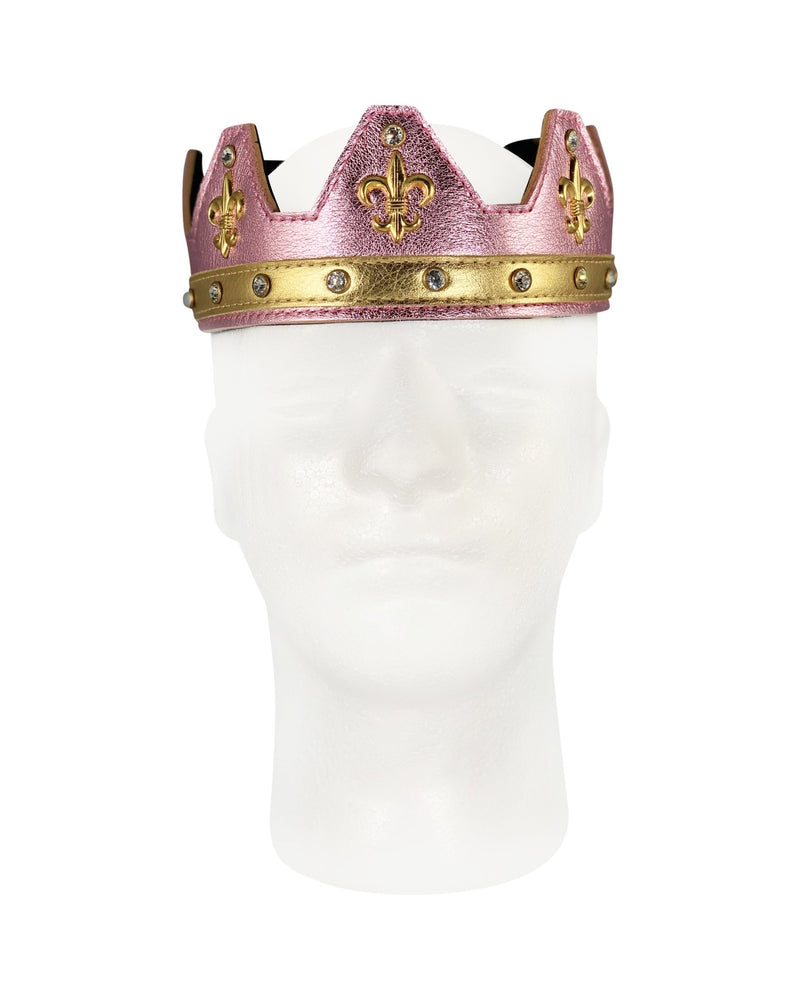 Pink Leather Crown - Jimaye