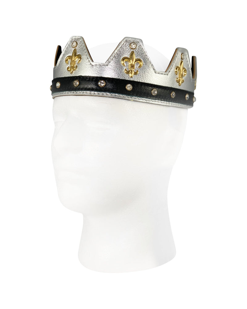 Silver Leather Crown - Jimaye